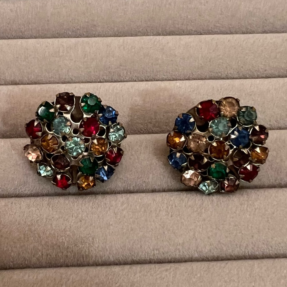 Very Vintage Fruit Salad Earrings - Picture 5 of 9